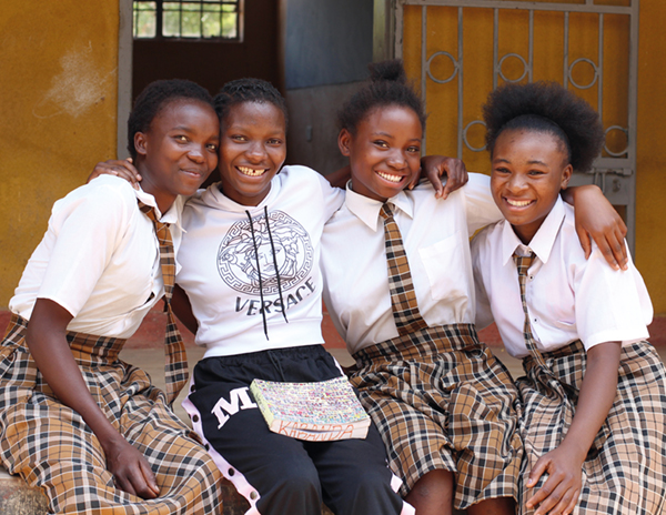 Students in Mpika ZAMBIA photo by Cat Cardwell