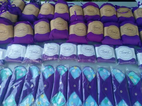 Irise Uganda Ltd displays their product range during an event in Kampala