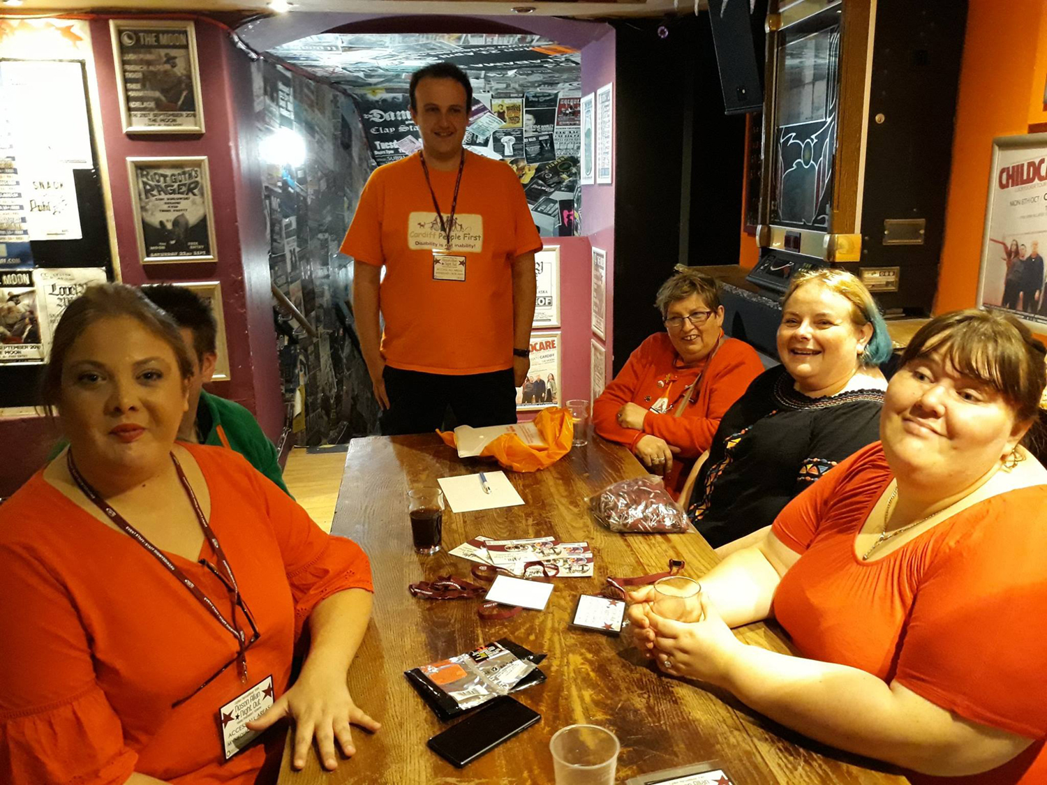 Cardiff People First social event