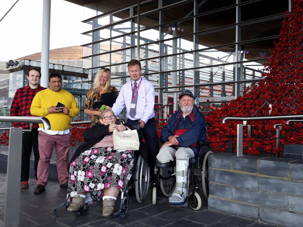 Cardiff People First at the Senedd