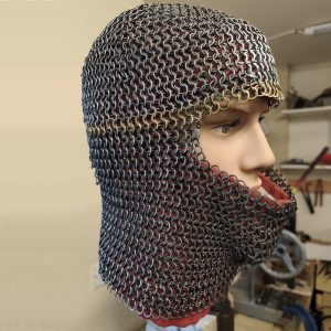 coif work in progress with ventail