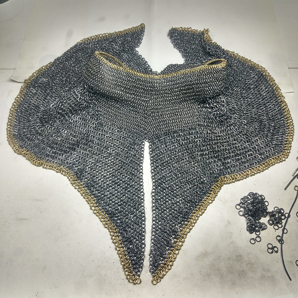 Final stage joining the front pieces